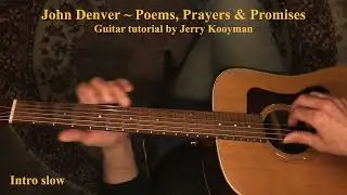 Poems, Prayers and Promises - John Denver - Guitar Lesson