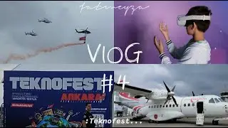 VLOG| TEKNOFEST ANKARA'DA BİR GÜN, Pilot Oldum.. :)
