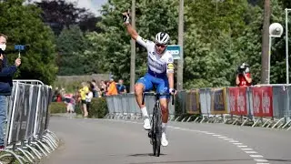 Grand Prix Vermarc Sport 2020 - Florian S&eacute;n&eacute;chal l&eacute;ve les bras en Belgique