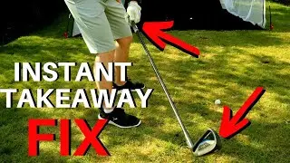 PERFECT GOLF SWING TAKEAWAY DRILL - For Your Driver & Irons