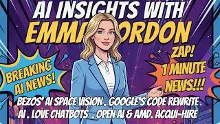 Hot AI News 7 Oct 2025 | Bezos&rsquo; Space Data Centers | Google AI Security | Love Chatbot | OpenAI+AMD