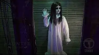 Lowe&rsquo;s Tekky Toys Haunted Living 4-FT Animated Window Doll Demo Video