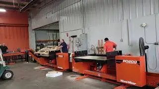 Wood-Mizer Pallet Recycling System with Single Blade Cut-off
