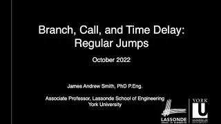 Branch, Call, and Time Delay: Regular Jumps