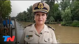 Leticia Díaz, la primera mujer en ocupar una jefatura en la Prefectura Naval: 