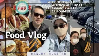 🚙🍔 MINI Cooper Club Meet Up at Clearman&rsquo;s Galley Food Vlog + Giveaway Winner #Shorts HangryHubster