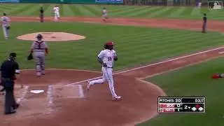 Jordy Mercer's RBI single to give the Nationals the lead vs the Red Sox