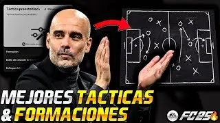 Las MEJORES T&Aacute;CTICAS & FORMACIONES para JUGAR MODO CARRERA en FC 25!🔥