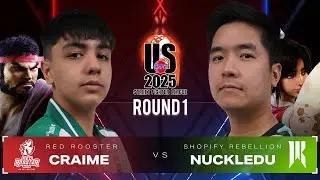 Craime (Ryu) vs. NuckleDu (Mai) - Red Rooster vs. SR - Street Fighter League US 2025 Day 3