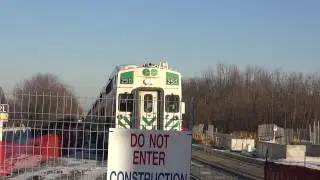Go Train & Via Rail Footage In Canada.