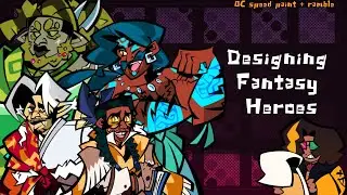 Yapping Your Ears off while I draw my Fantasy OCs || OC Speed paint + Rambling [Heart of Ingahd]