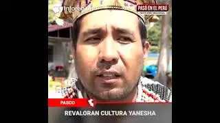 Pasco ➡ Revaloran la cultura Yanesha en inicio de a&ntilde;o escolar
