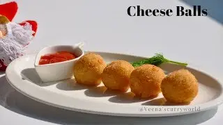 ചീസ് ബോൾസ് | Perfect Cheese Balls  || Snacks -Starter||Veena's Curryworld |Ep:693