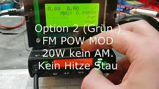 AE6110 EMG POWER MOD - 2 Optionen 4W  + 10W + 20W FM