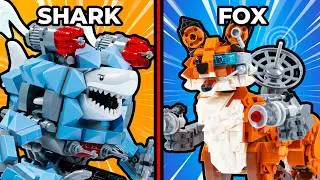I Built LEGO Animal Mechs