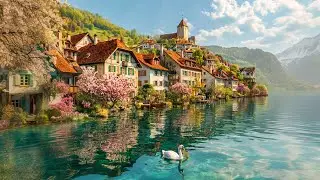 Верденберг┃Самый Маленький Город Швейцарии 🇨🇭 Прогулка в 4K┃Швейцария