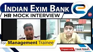 Indian Exim Bank HR Mock Interview For Management Trainee | Banking Operations | Start Preparation