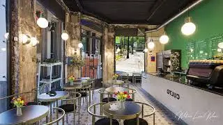 NORWAY Cafe: Beautiful Relaxing Jazz Piano Music for Stress Relief - Coffee Shop Ambience ASMR