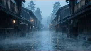 Rain Sounds For Sleeping 99% | Heavy Rain and Gentle Thunderstorm Ambience For Instant Deep Sleep