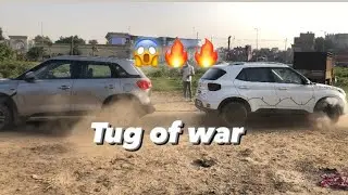 Tug of war😤🔥brezza vs venue turbo(diesel vs petrol)