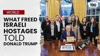 Freed Hostages Thank Donald Trump at White House: &lsquo;You Were Sent by God&rsquo; | White House Meeting