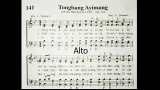 Ao hymnal no. 141 || Tongbang ayimang || sound the battle cry || all parts instrumental