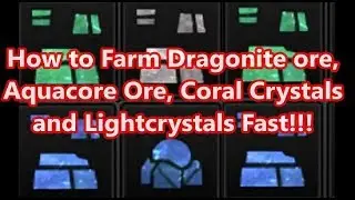 How and Where to Farm Dragonite Aquacore Coral Light Crystals Ores Fast? Monster Hunter World