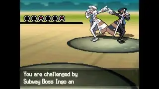 Pokemon Black 2 Boss 7 Subway Bosses Ingo & Emmet