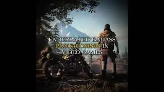 Underrated BADASS Protagonists in VIDEO GAMES || #capcut #edit #gaming #videogames #shorts