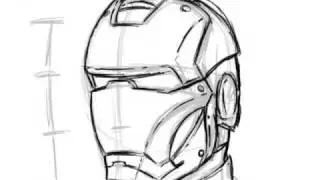 Extremely Simple Way to Draw Ironman