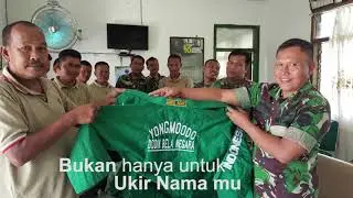 PAMIT LETKOL INF  SLAMET RIYANTO BESERTA KELG