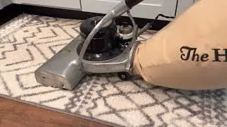 Vintage Hoover Model 102 (1917) Vacuum Cleaner (restored!)