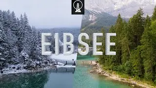 Eibsee Summer vs Winter - Drone Flight 4K