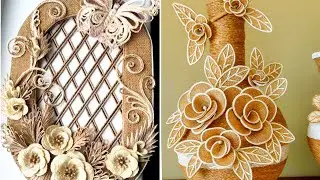 Eco-Friendly Jute Burlap Craft Ideas | Budget Home Decor