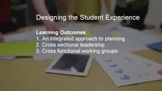 Designing the Student Experience - Nicholas R. Santilli, Ph.D., Lead Facilitator, SCUP