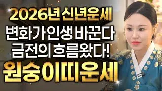 🌸2026년 금전 잭팟 터진다! 병오년 대박나는 원숭이띠운세🌸큰 변화와 기회를 잡아라! 문서,귀인,금전, 모두 대박나는 원숭이띠 기회를 놓치지 마세요! 68년생 80년생 92년생