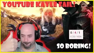 SoloRenektonOnly KAYLE FAIL! RECORDING ends in 15 minutes after getting bullied all lane!