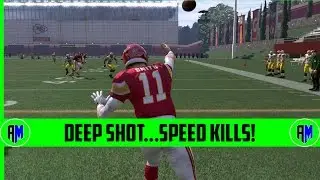 ONCE A GAME DEEP SHOT! SPEED KILLS! (MONEY PLAY)  - Madden 17   2017 03 20 10 45 30