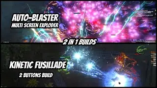 Mega Blaster and Machine gun builds. Path of Exile (3.27 Keepers)