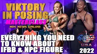 NPC & IFBB Figure MasterClass w/ Julia Waring | Viktory In Posing 2022
