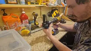 Testing Drill Chainsaw Vlog