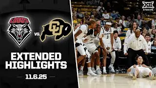 New Mexico vs. Colorado Extended Highlights | 2025-26 Big 12 Women's Basketball