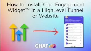 How To Install Your Engagement Widgets&trade; into HighLevel Funnels and Websites&iexcl;