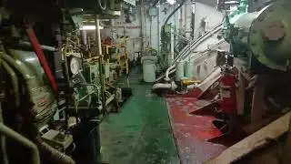 SUPPER SHUTTLE RORO 7 ENGINE ROOM / SHORT TOUR