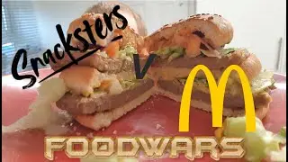 Big Mac Replica | Snacksters | The Big Stack | #foodreview #foodwars