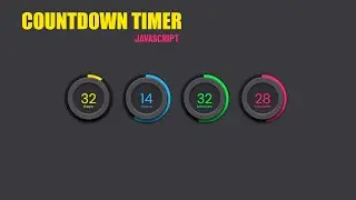 How To Create Countdown Timer Using  _ HTML  _  CSS_ JavaScript