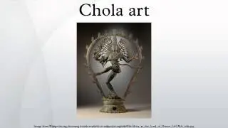 Chola art