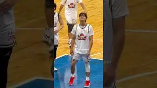 River Joseph is so charming in so many ways! 😍 #BENCHShootOfAsia #PaoCaniamo #basketball