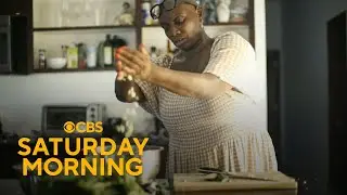 British chef and TV presenter Andi Oliver publishes first cookbook, 