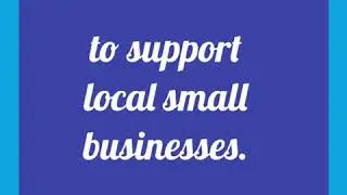 Shop Local During COVID-19 to Support Small Businesses!